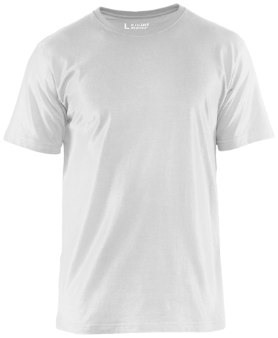 T-SHIRT BLÅKLÄDER 3525 1042 VIT LT