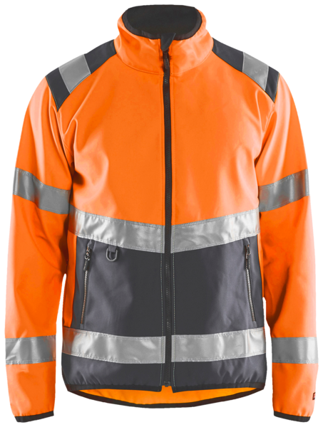 Softshell-takki Blåkläder huomio-oranssi/grafiitinharmaa 487725165396