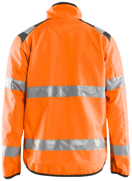 Softshell-takki Blåkläder huomio-oranssi/grafiitinharmaa 487725165396