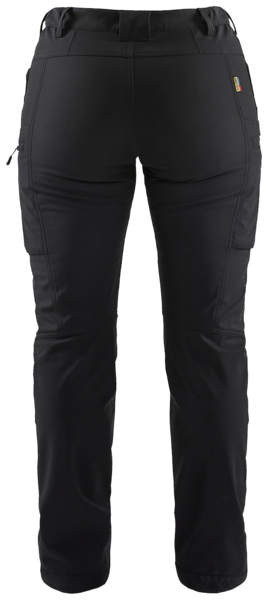 Softshell-talvihousut Blåkläder naisten musta 717725139900