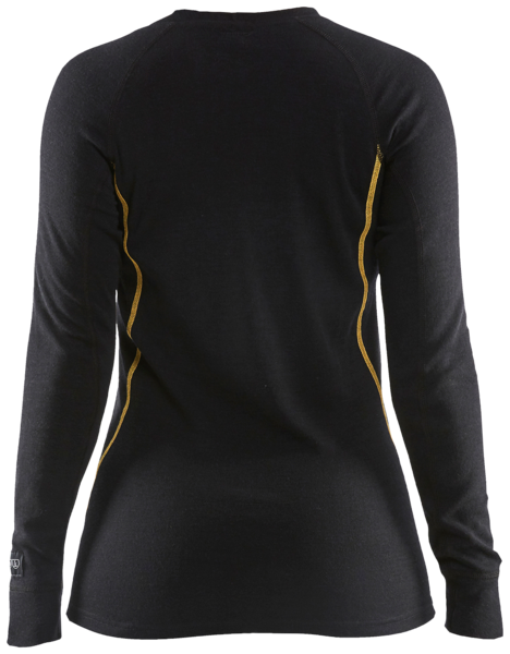 Aluspaita Blåkläder naisten palosuojattu musta 721310759900