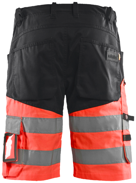 Shortsit Blåkläder Stretch musta/huomiopunainen 154118119955