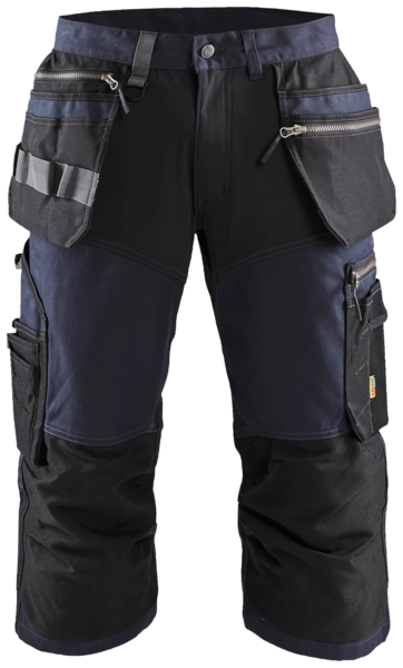 Piraattihousut Blåkläder Stretch mariininsininen/musta 159713438699