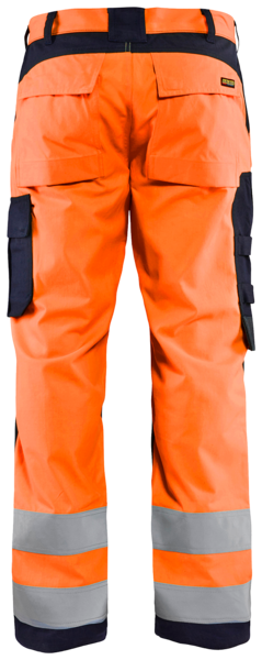 Housut Blåkläder 158815135389 oranssi/sininen