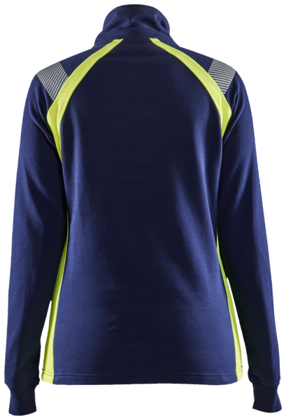 Collegepaita Blåkläder naisten mariininsininen/huomiokeltainen 340311588933