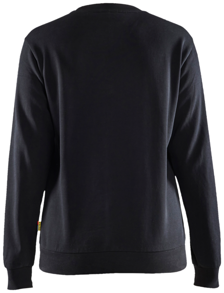 Collegepaita Blåkläder naisten musta/huomiokeltainen 340811589933