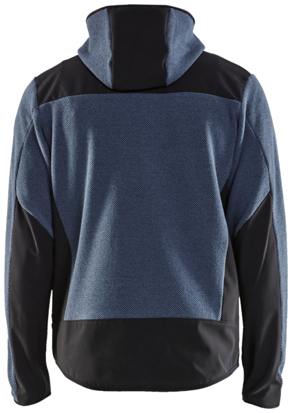 Softshell-takki Blåkläder neulottu teräksensininen/mariininsininen 594025368286