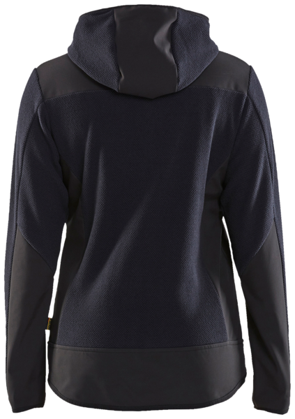 Takki Blåkläder naisten neulottu tumma mariininsininen/musta 594125368699