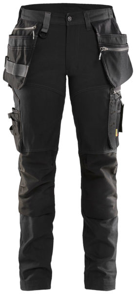 Housut Blåkläder naisten Stretch musta 711513439900