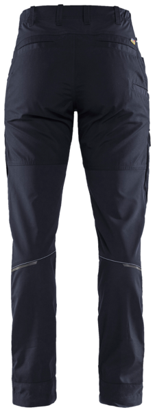 Housut Blåkläder naisten Stretch tumma mariininsininen/musta 716618458699