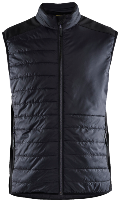 VÄST BLÅKLÄDER 3863 2030 VARMFODRAD, SVART/MÖRKGRÅ L