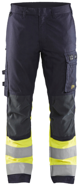 Housut Blåkläder 178715128933 palosuojattu mariininsininen/huomiokeltainen