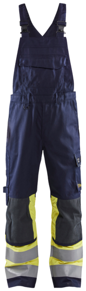 Lappuhaalari Blåkläder mariininsininen/huomiokeltainen 260715148933