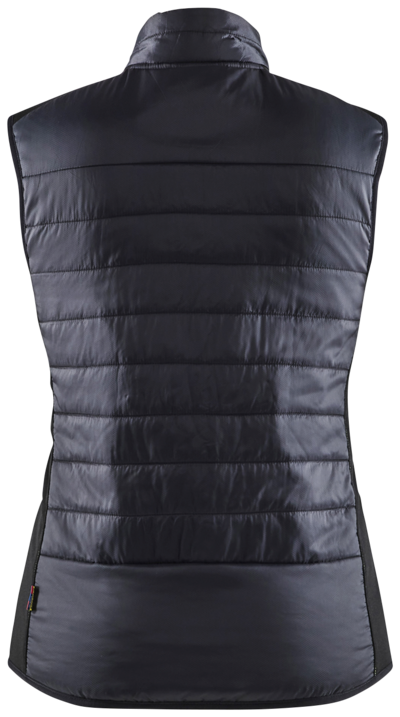 VÄST BLÅKLÄDER 3864 2030 VARMFODRAD DAM, SVART/MÖRKGRÅ M