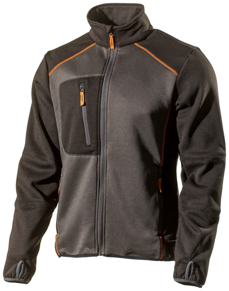 TRÖJA 6195P L.BRADOR SVART/GRÅ L