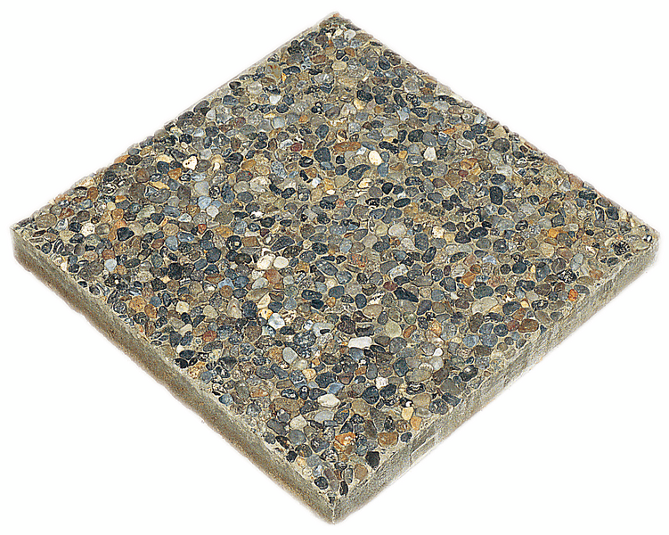 GÅNGPLATTA ST:ERIKS BTG 40X40 NATURSING, 45MM DANSK SJÖSTEN