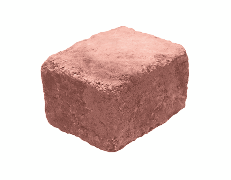 HALVBLOCK RUSTIK ANTRACIT 190X195X138MM