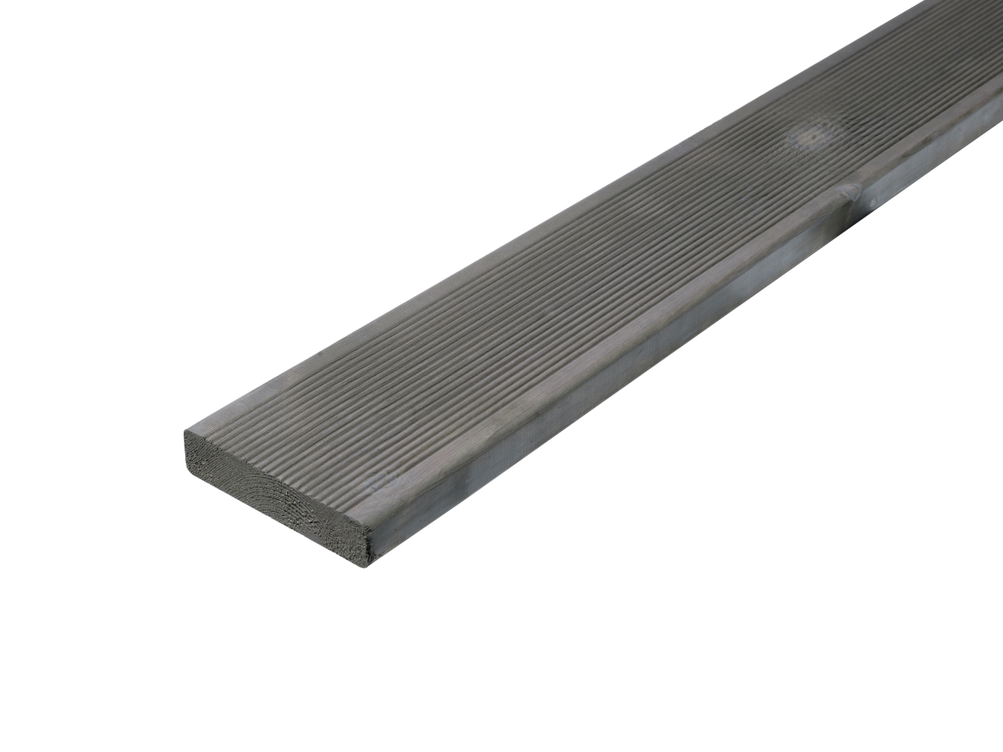 TRALL MÖREROYAL RILLAD 28X120 GRÅ 4,2 M