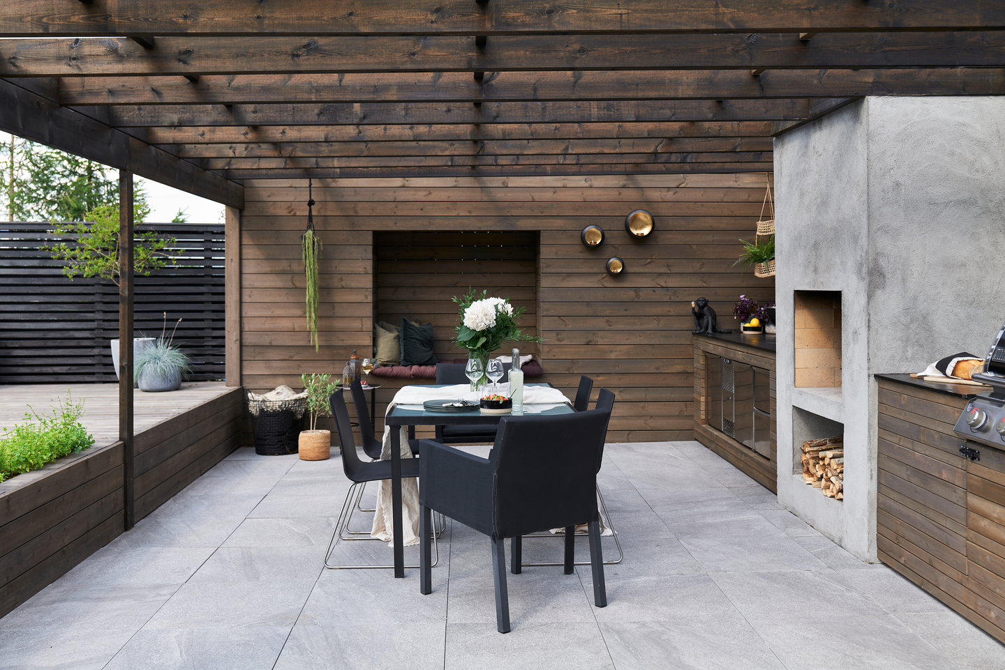 STOLPE MÖREROYAL 70X70 GRÅ 4,8 M