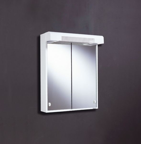 SPEGELSKÅP SVEDBERGS I:ET METALL 550 VIT, 55X12,5X70CM