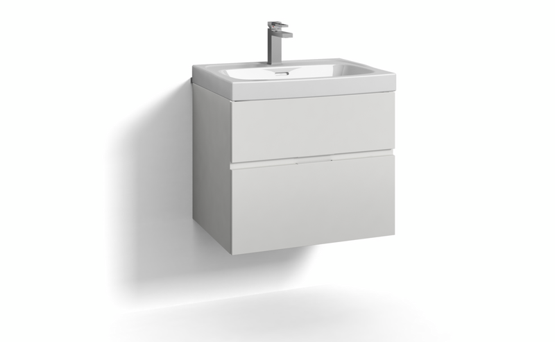 TVÄTTSTÄLLSSKÅP SVEDBERGS FORMA VIT 2LÅD B1 INTHT ECLEAN 60X45X50CM