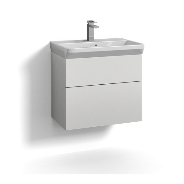 TVÄTTSTÄLLSSKÅP SVEDBERGS FORMA VIT 2LÅD B1 ECLEAN 60X35X50CM