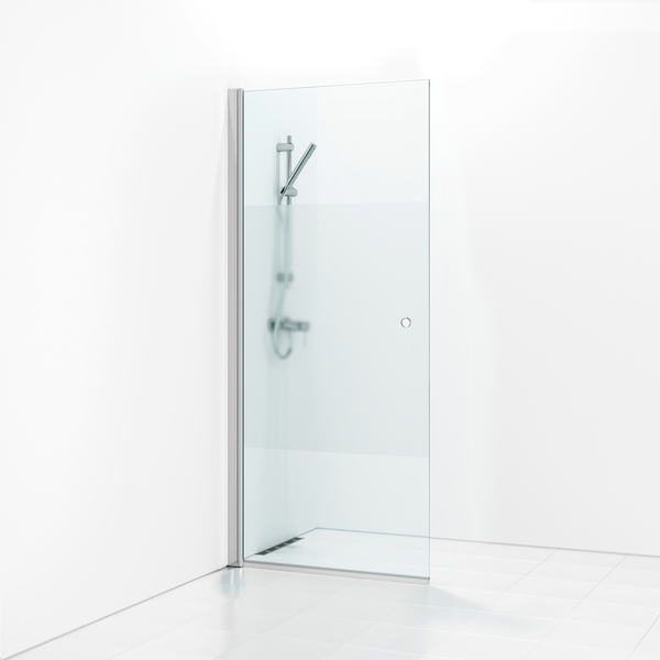 SKÄRMVÄGG SVEDBERGS SKOGA RAK ALU MATT HALVFROST INTHT 76X3X198CM