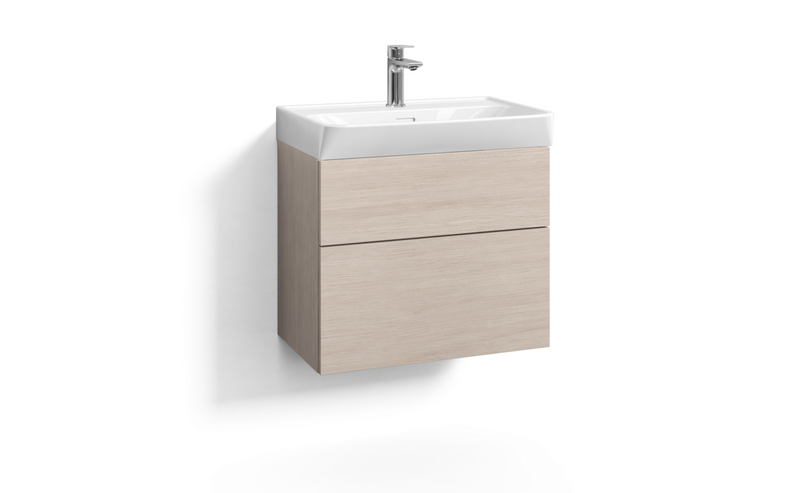 TVÄTTSTÄLLSSKÅP SVEDBERGS FORMA BLOND EK 2LÅD B1 ECLEAN 60X35X50CM