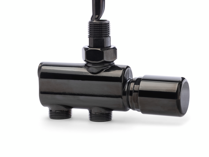 VENTIL SVEDBERGS SVART MATT, AV/PÅ-REGLAGE 8X60X4CM