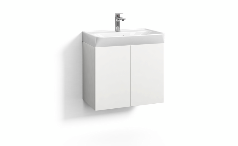 TVÄTTSTÄLLSSKÅP SVEDBERGS SKAPA VIT 2DÖRR 1HYLL 60X35X50CM