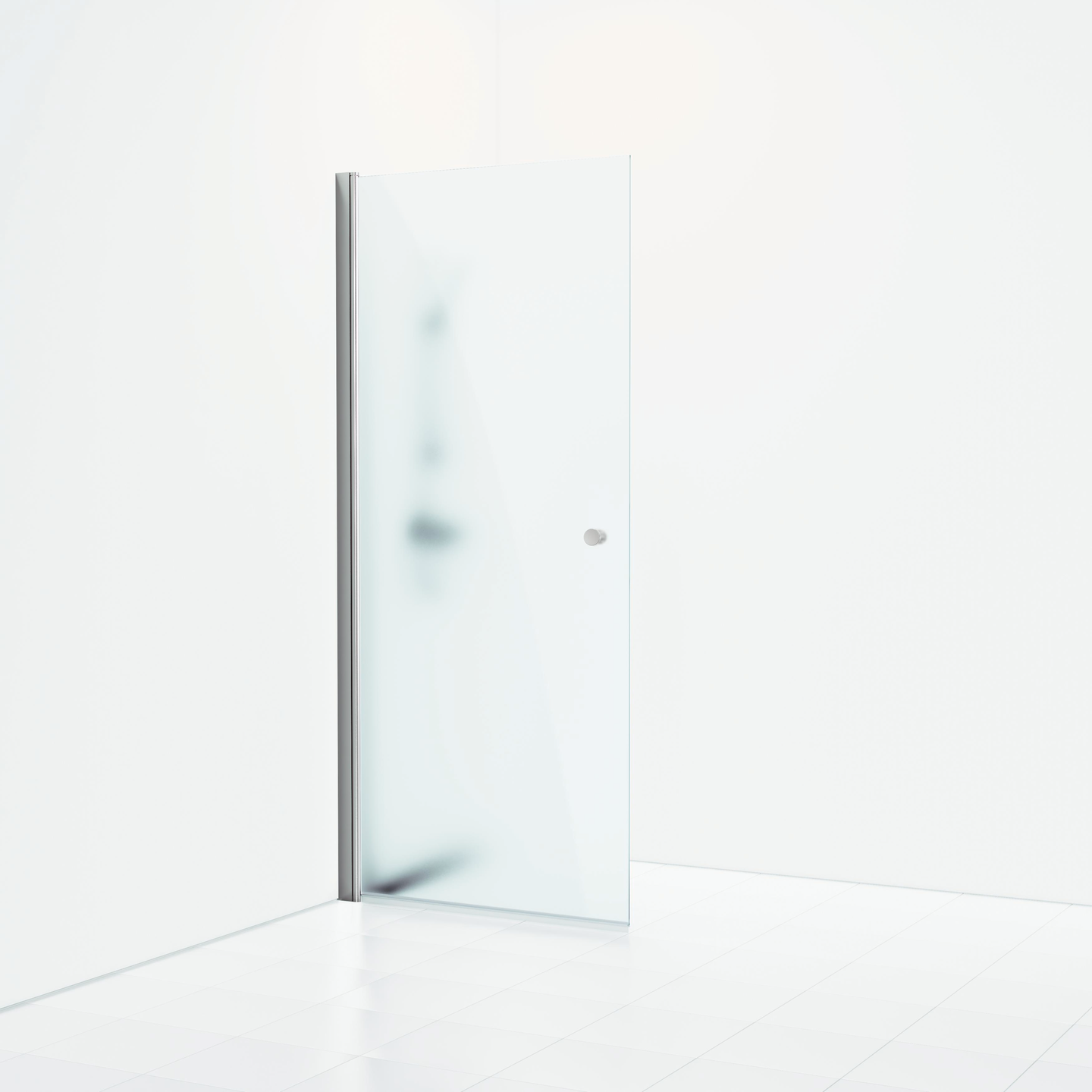 SKÄRMVÄGG SVEDBERGS SKOGA RAK ALU MATT FROST 52X3X198CM