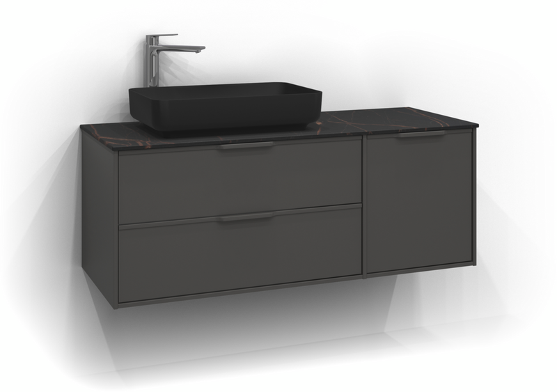 BÄNKSKIVA SVEDBERGS EPOS LAURENT VÄNSTER, 121X46X1,2CM