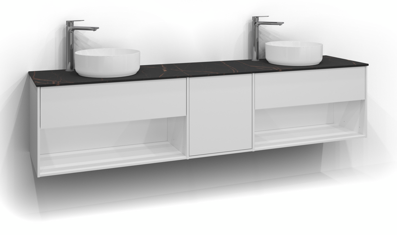 BÄNKSKIVA SVEDBERGS EPOS LAURENT DUBBEL 200X46X1,2CM