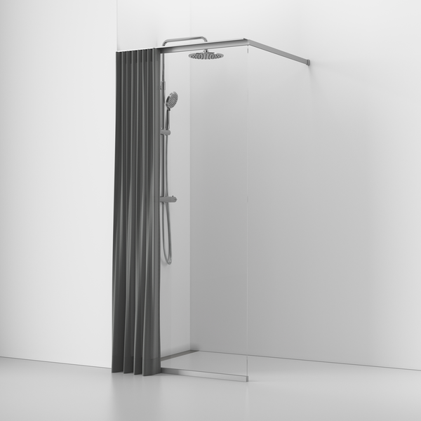 GARDIN SVEDBERGS LANGFOSS GRANITGRÅ 155X1X198CM