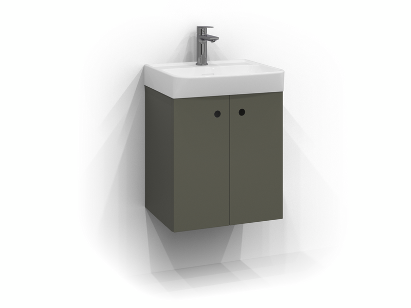 TVÄTTSTÄLLSSKÅP SVEDBERGS INTRO SALVIA 2DÖRR INTHT 1HYLL 45X35X50CM