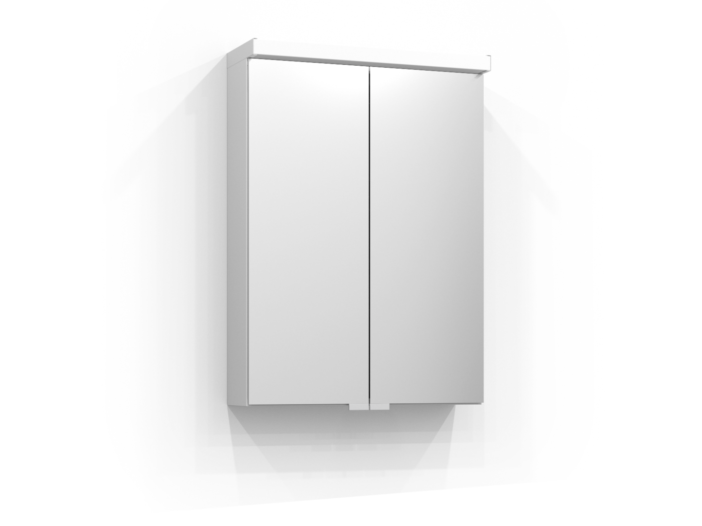 SPEGELSKÅP SVEDBERGS INTRO DOVRE VIT MATT LED EL 2HYLL 50X15X70CM