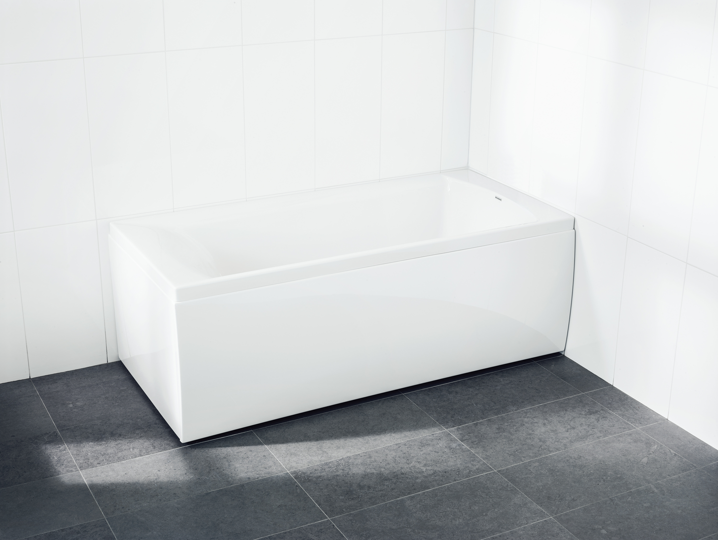 BADKAR SVEDBERGS KALIX VIT FRONT 149X55,8X69,5CM