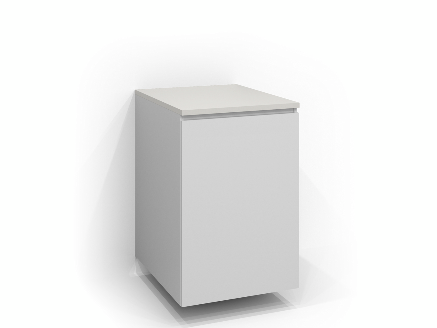 STOMME SVEDBERGS BÄNKSKÅP TVÄTT&TORK VIT, 2HYLL 50X72X58CM