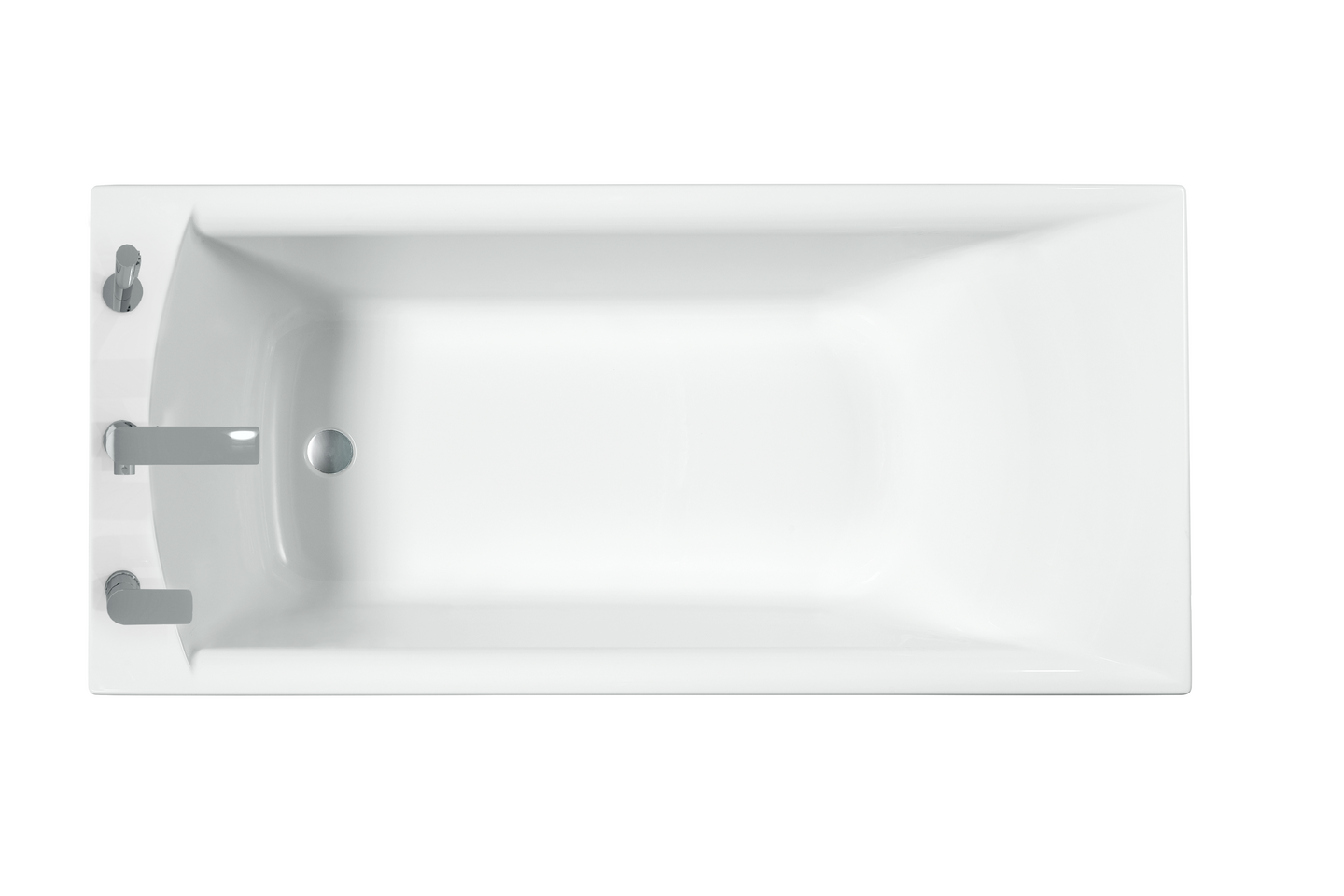 BADKAR SVEDBERGS KALIX VIT BLANDARE HELAG 149X55,8X69,5CM