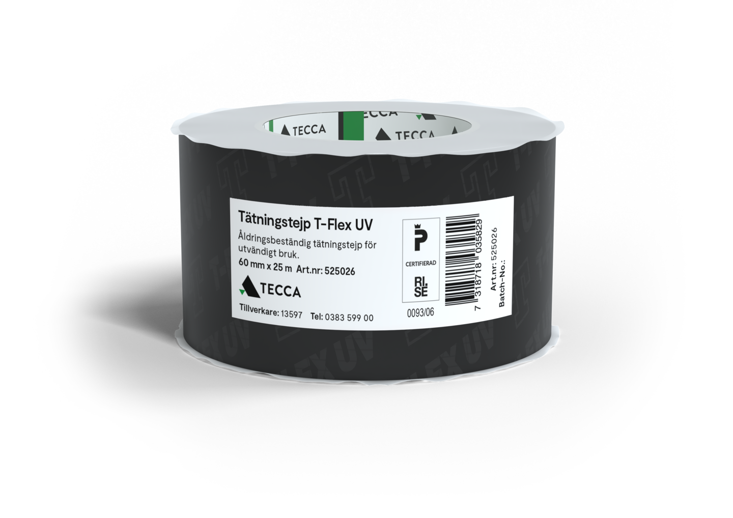 TÄTNINGSTEJP TECCA T-FLEX OUTDOOR 3 75MM 25M