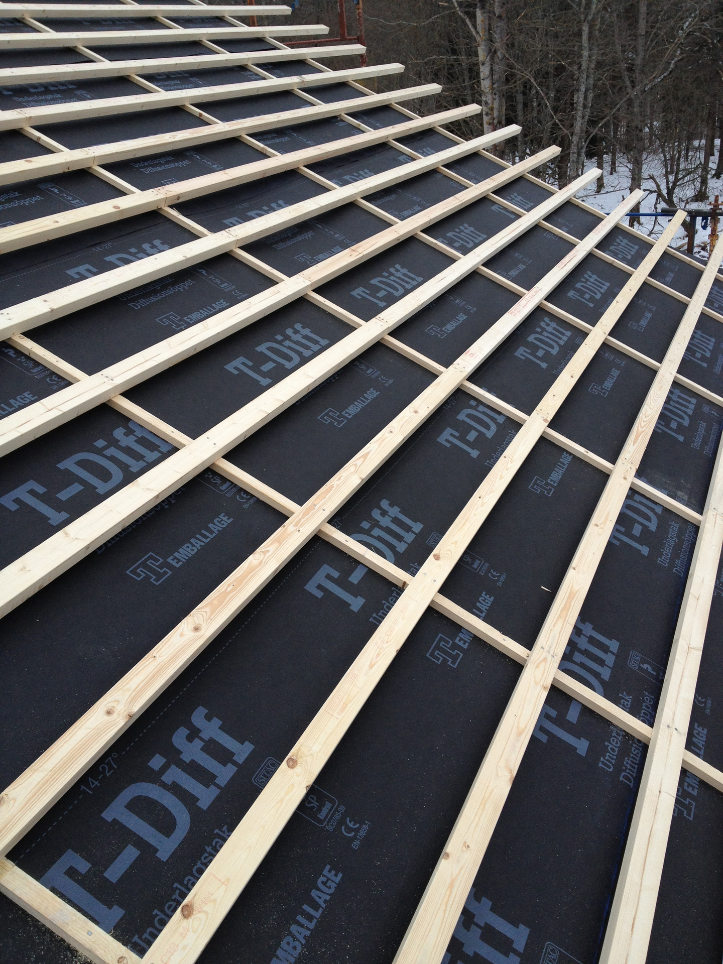 UNDERLAGSTAK TECCA T-DIFF 1500MMX30M