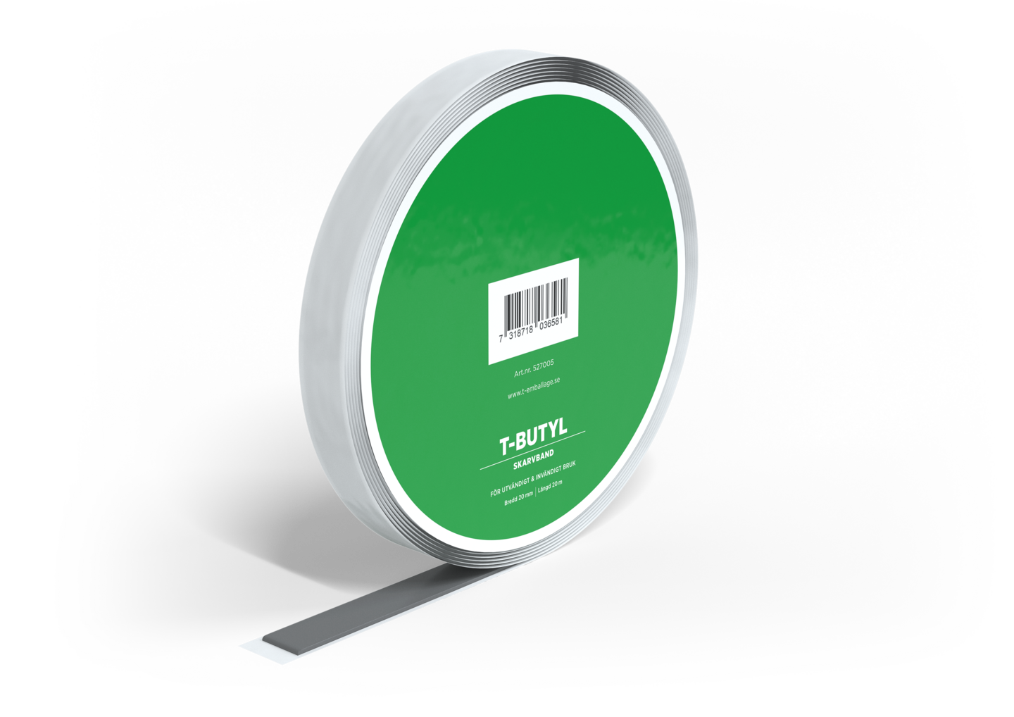 SKARVBAND TECCA T-BUTYL 20X1,5MM