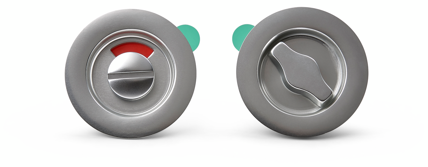 WC-VRED SWEDOOR INFÄLLT SILVER