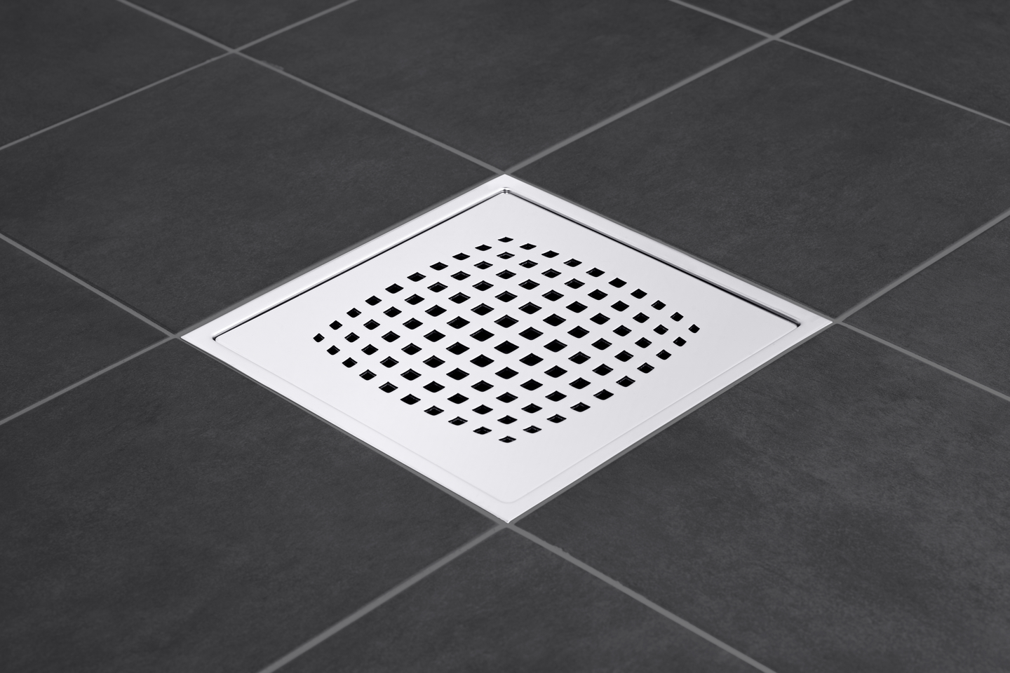 GOLVBRUNNSSIL MADRID LUX AISI 316 200X200MM