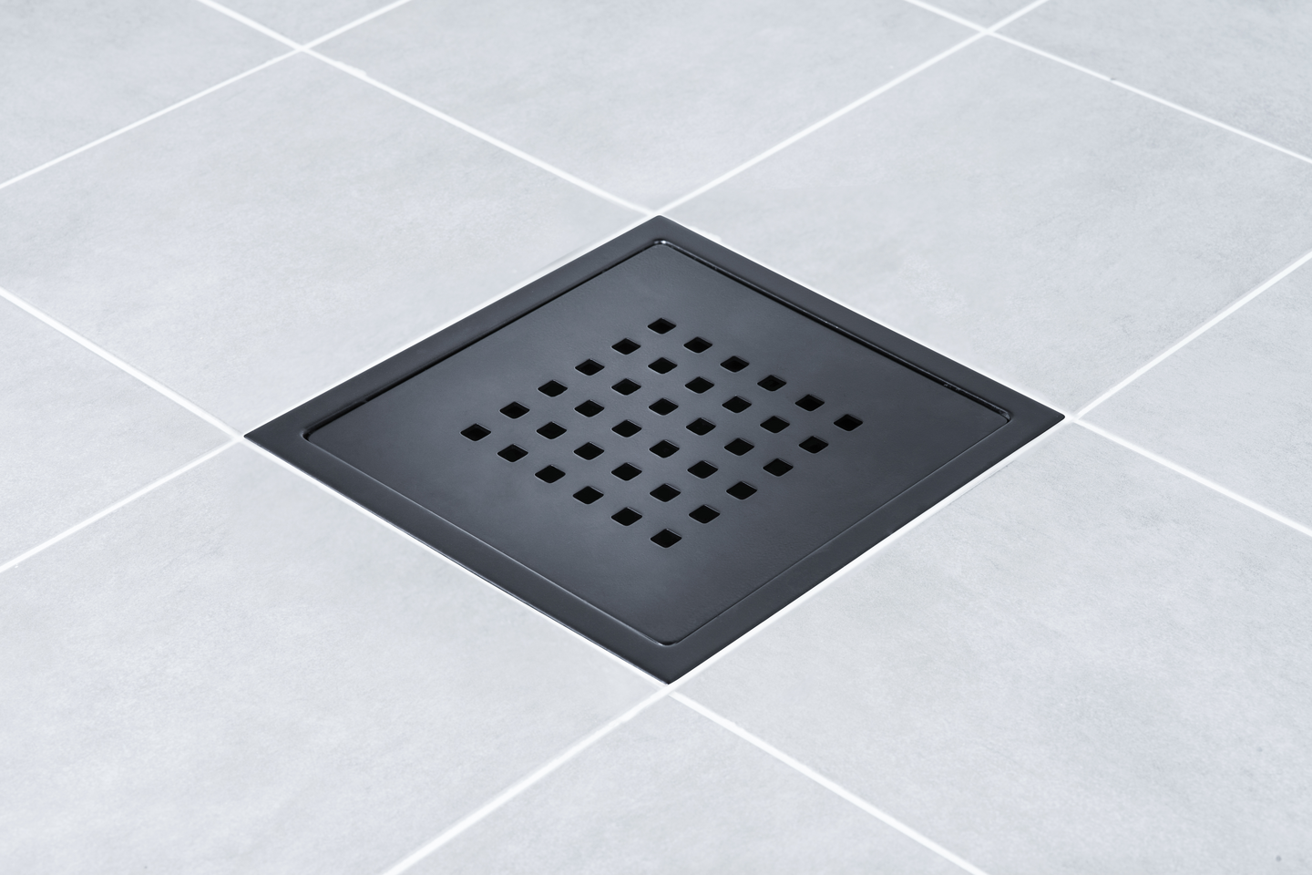 GOLVBRUNNSSIL STOCKHOLM LUX BLACK 20X20