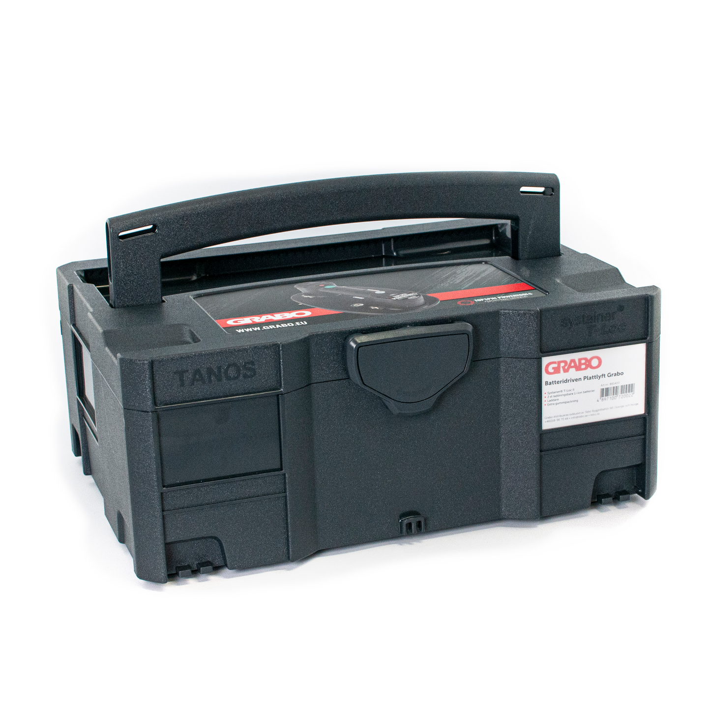 PLATTLYFT GRABO PRO PACKAD I SYSTAINER