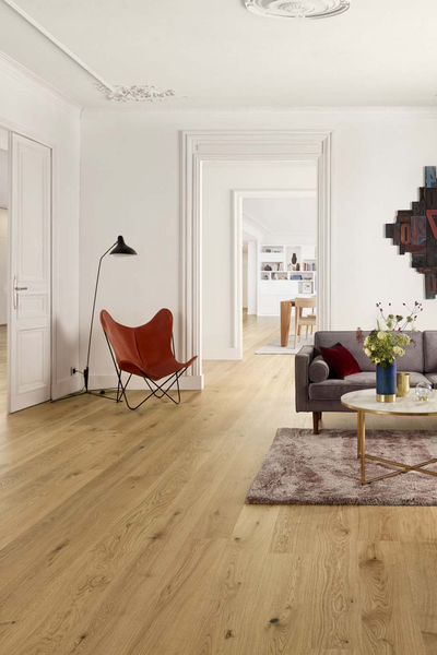 Parketti Tarkett Pure tammi Rustic 1-sauvainen harjattu