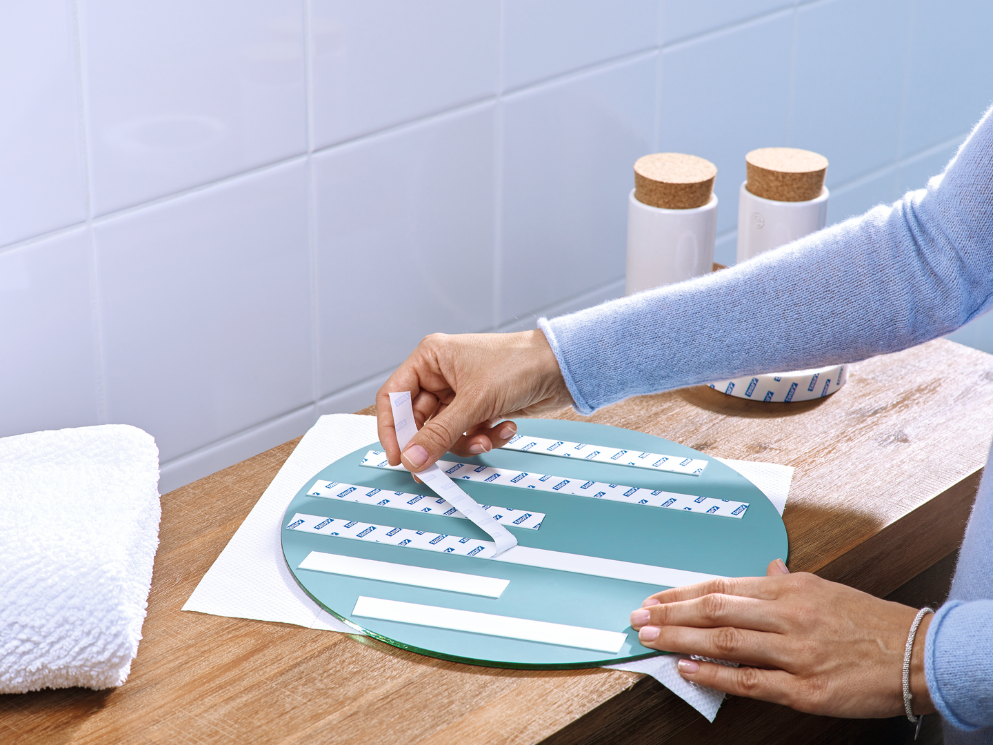 MONTERINGSTEJP TESA SPEGEL KAKEL 19MM 1,5M