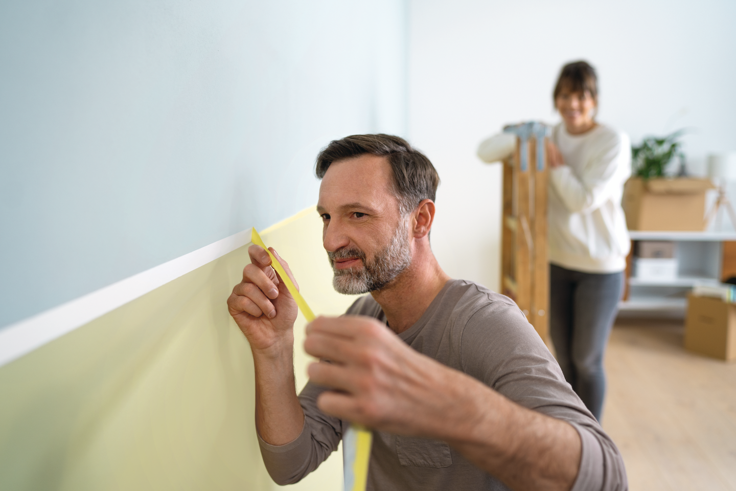 Maalarinteippi Tesa Professional 25mx38mm keltainen