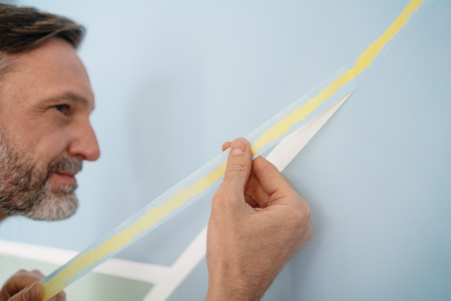 Maalarinteippi Tesa Professional 25mx38mm keltainen